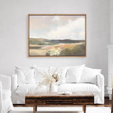 Dawn by the Water Neutral Canvas Print