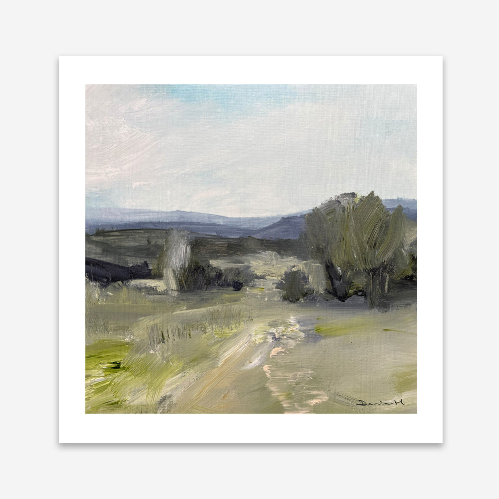 Burgess (Square) Art Print