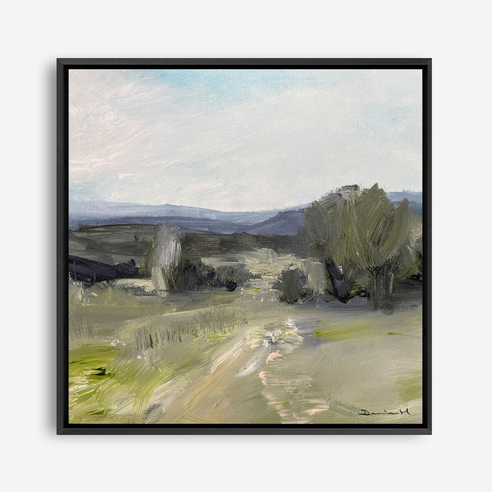 Burgess (Square) Canvas Print