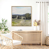 Burgess (Square) Canvas Print