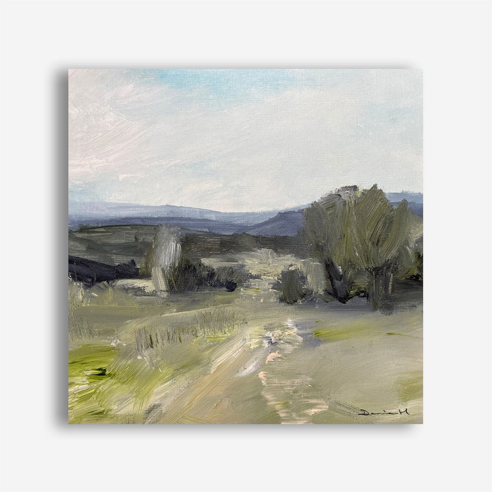 Burgess (Square) Canvas Print