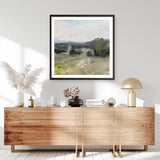 Burgess (Square) Art Print