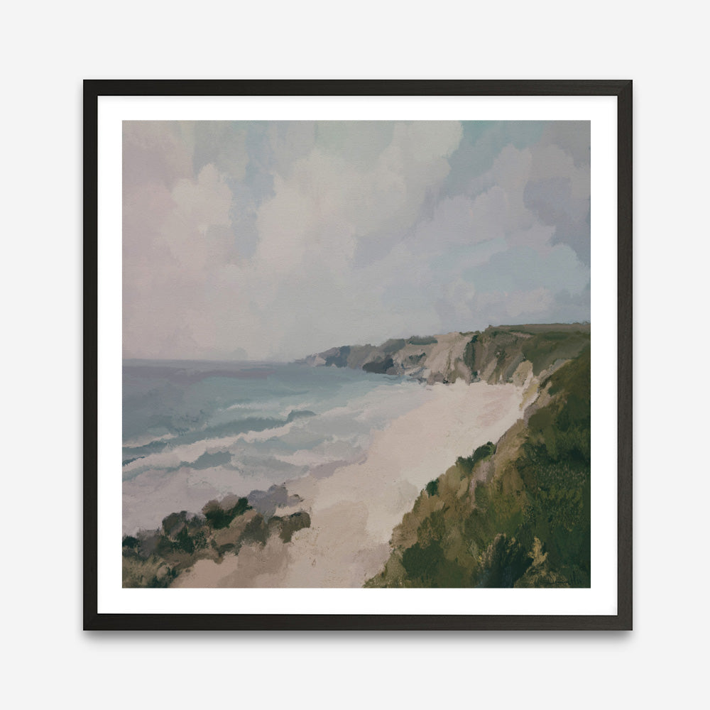 Cornwall Coast (Square) Art Print