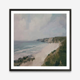 Cornwall Coast (Square) Art Print