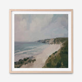 Cornwall Coast (Square) Art Print