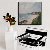 Cornwall Coast (Square) Canvas Print