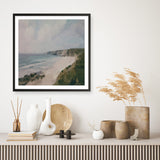 Cornwall Coast (Square) Art Print