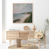 Cornwall Coast (Square) Art Print