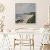 Cornwall Coast (Square) Art Print