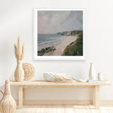 Cornwall Coast (Square) Art Print