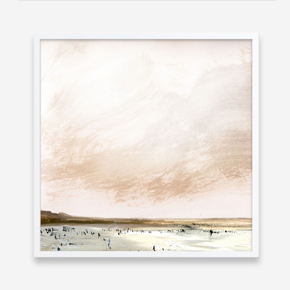 East Beach (Square) Art Print