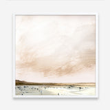 East Beach (Square) Art Print