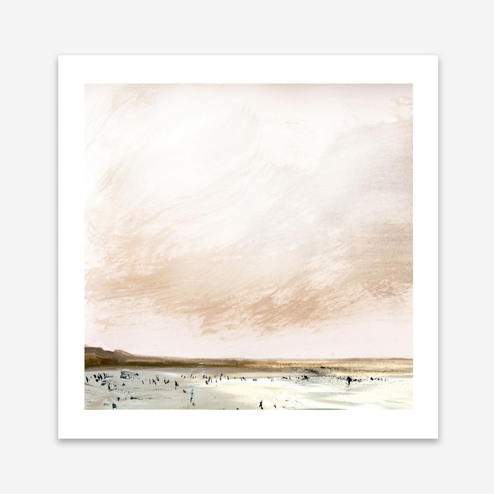 East Beach (Square) Art Print