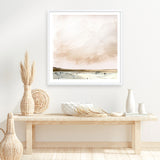 East Beach (Square) Art Print