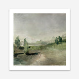 Edge of the Woods (Square) Art Print