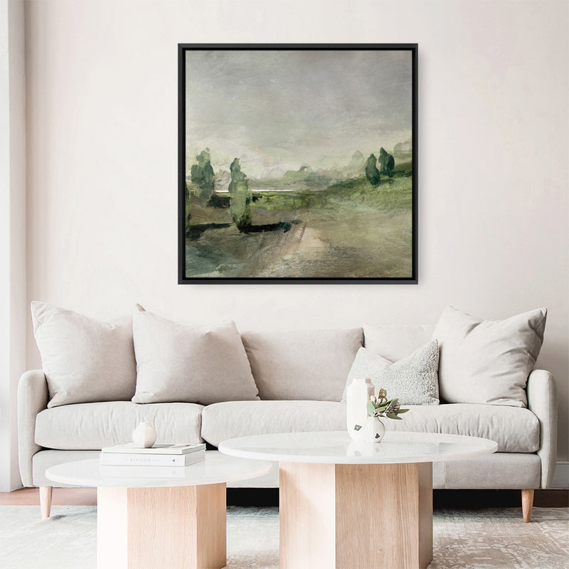 Edge of the Woods (Square) Canvas Print