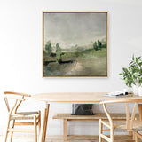 Edge of the Woods (Square) Canvas Print