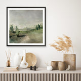 Edge of the Woods (Square) Art Print