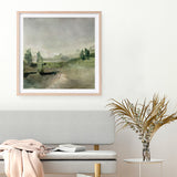Edge of the Woods (Square) Art Print