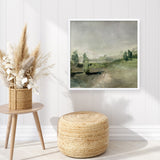 Edge of the Woods (Square) Art Print