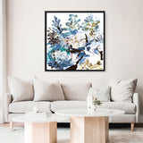 Fresh Blooms (Square) Canvas Print