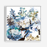 Fresh Blooms (Square) Canvas Print