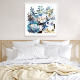 Fresh Blooms (Square) Art Print