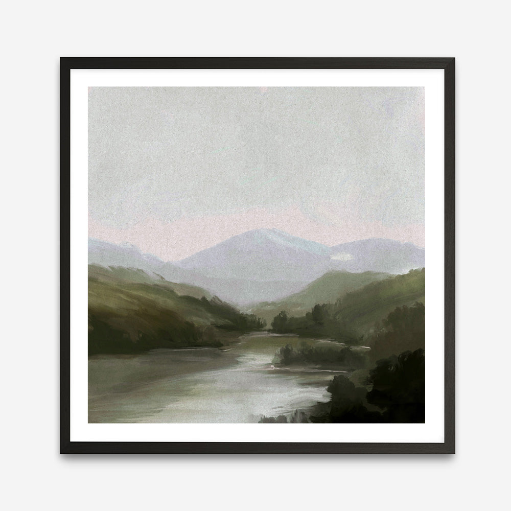Meander (Square) Art Print