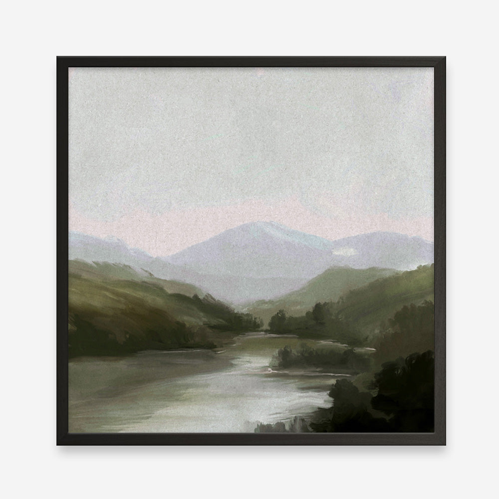 Meander (Square) Art Print