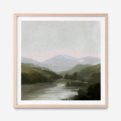 Meander (Square) Art Print