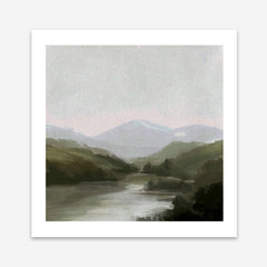 Meander (Square) Art Print