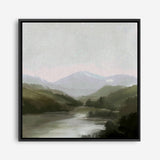 Meander (Square) Canvas Print
