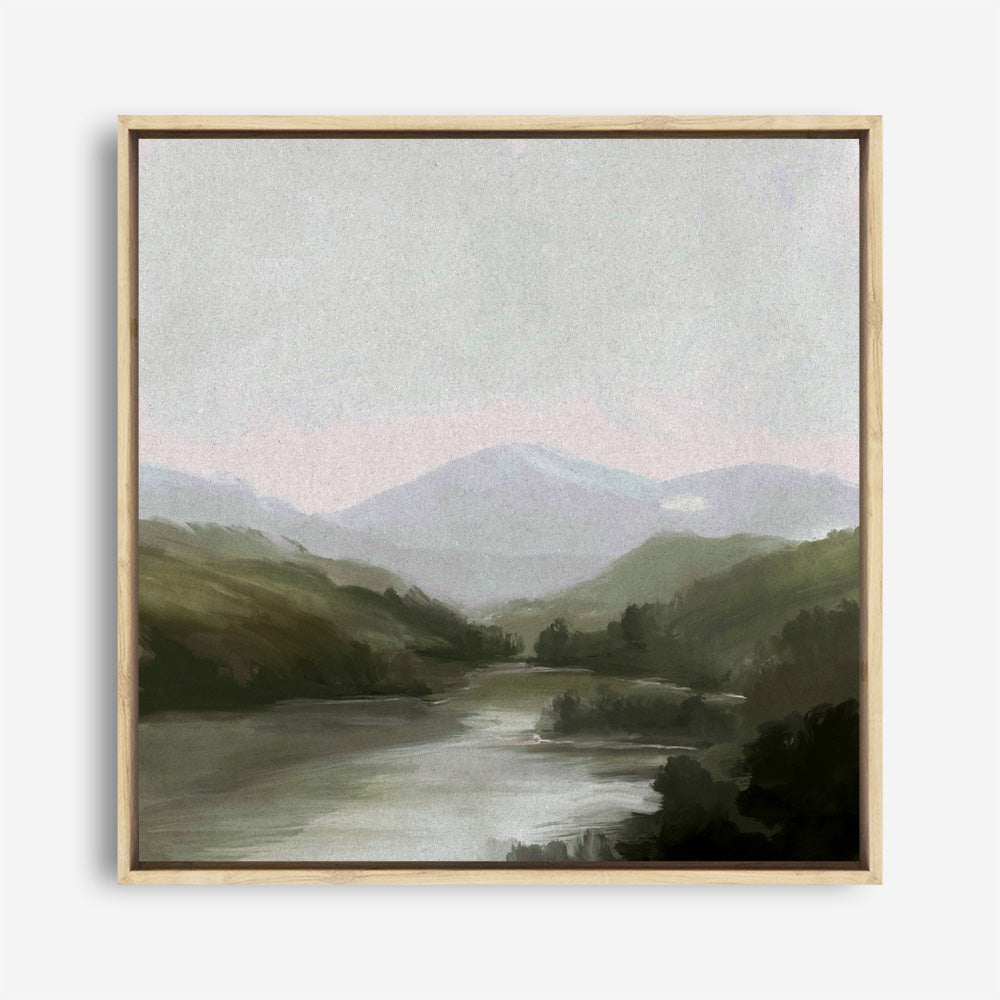 Meander (Square) Canvas Print