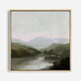 Meander (Square) Canvas Print