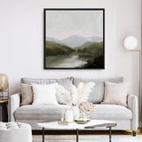 Meander (Square) Canvas Print