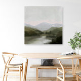 Meander (Square) Canvas Print