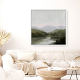 Meander (Square) Canvas Print