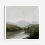 Meander (Square) Canvas Print