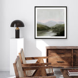 Meander (Square) Art Print