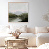 Meander (Square) Art Print