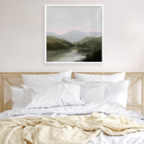 Meander (Square) Art Print