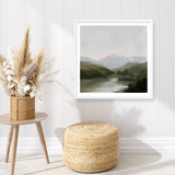 Meander (Square) Art Print