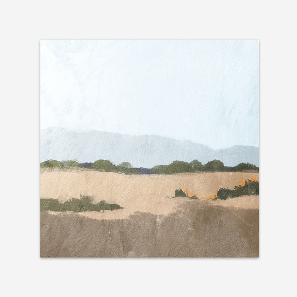 Outside Heat (Square) Art Print