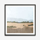 Outside Heat (Square) Art Print