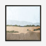 Outside Heat (Square) Art Print