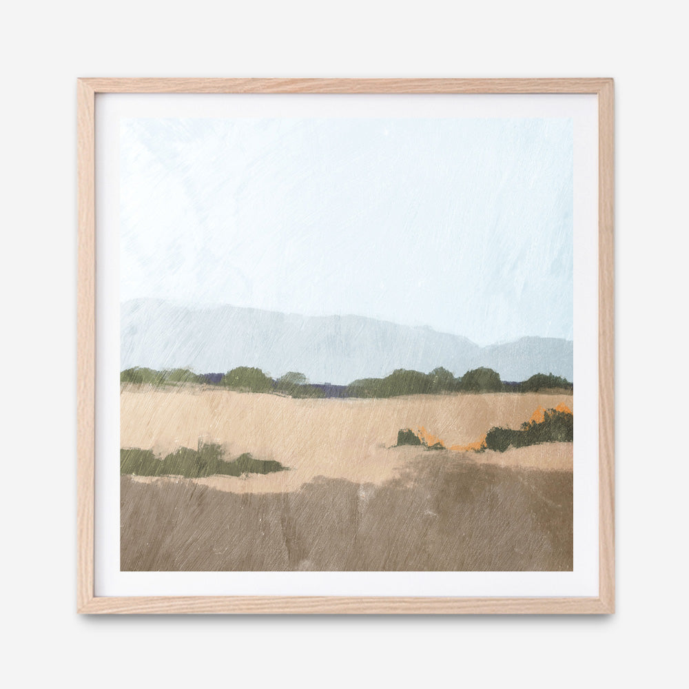 Outside Heat (Square) Art Print