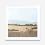 Outside Heat (Square) Art Print