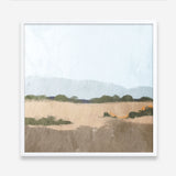 Outside Heat (Square) Art Print