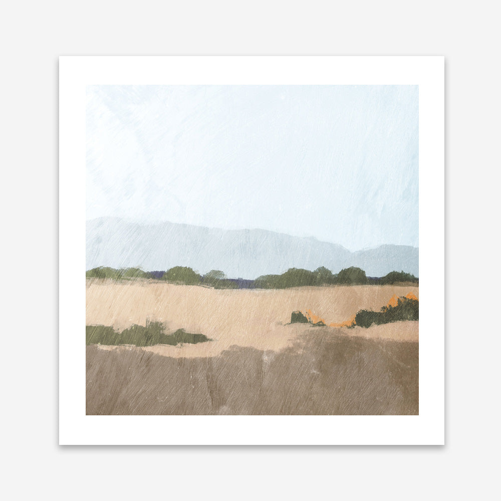 Outside Heat (Square) Art Print