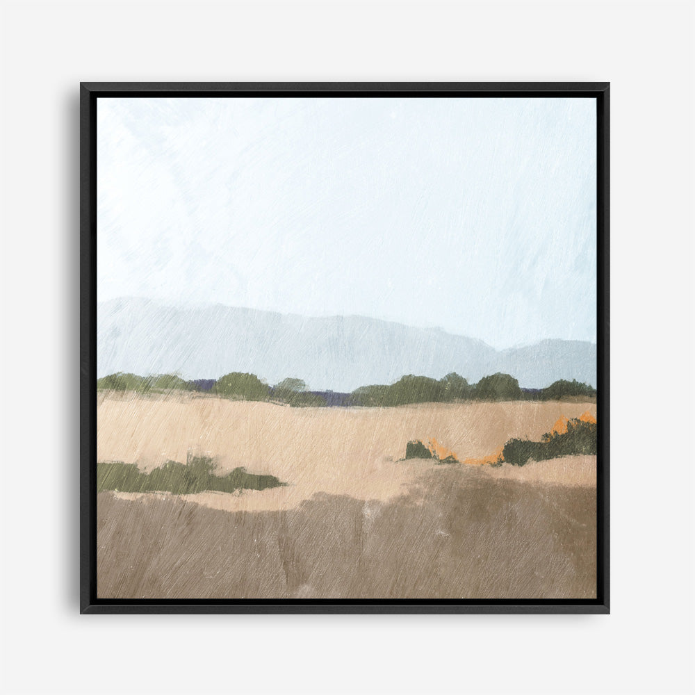 Outside Heat (Square) Canvas Print
